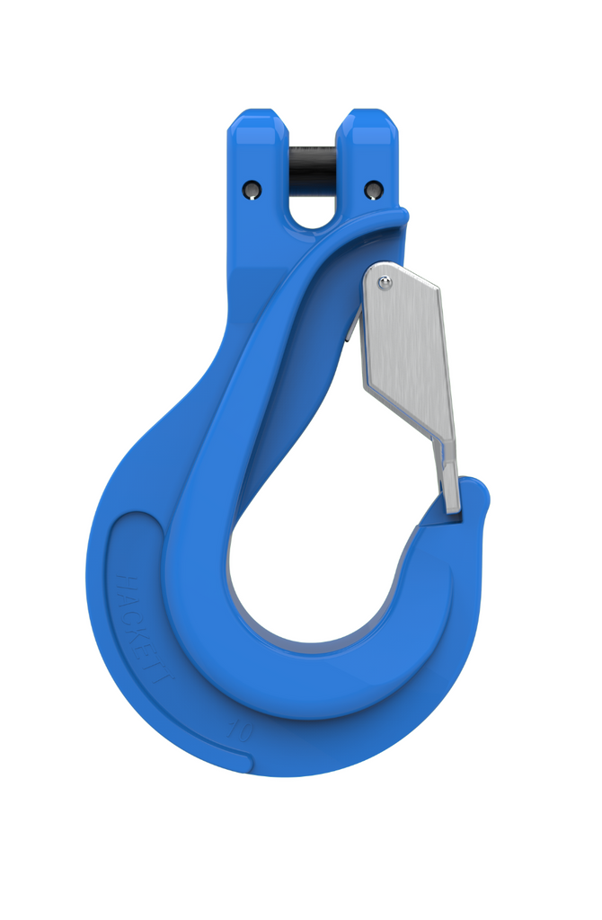 William Hackett Clevis Sling Hook With Safety Catch (Grade 100)