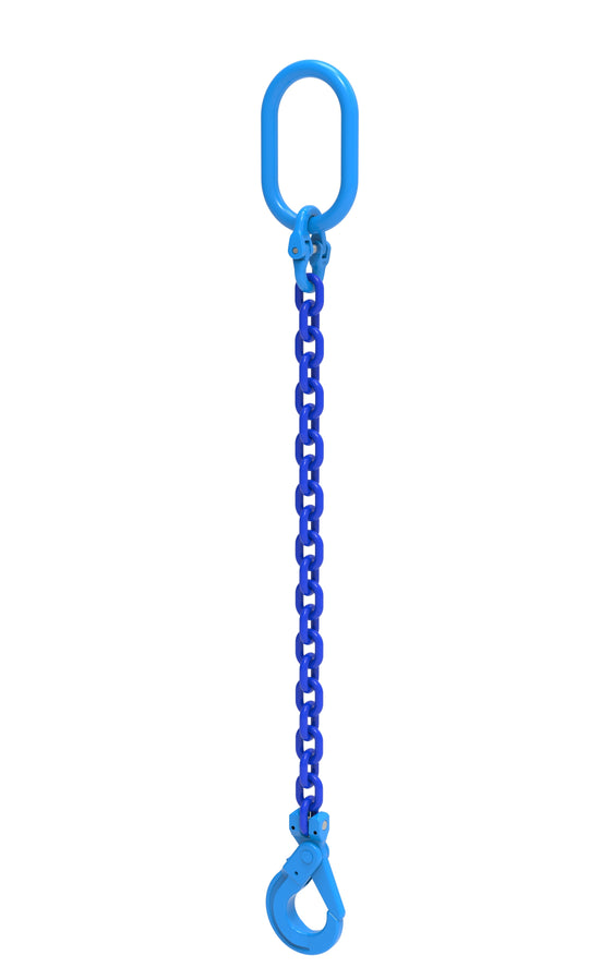 William Hackett 5/16" Chain Sling, 1-Leg (Grade 100) 5,700lbs