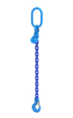William Hackett 3/8" ADJUSTABLE Chain Sling, 1-Leg (Grade 100) 8,800lbs