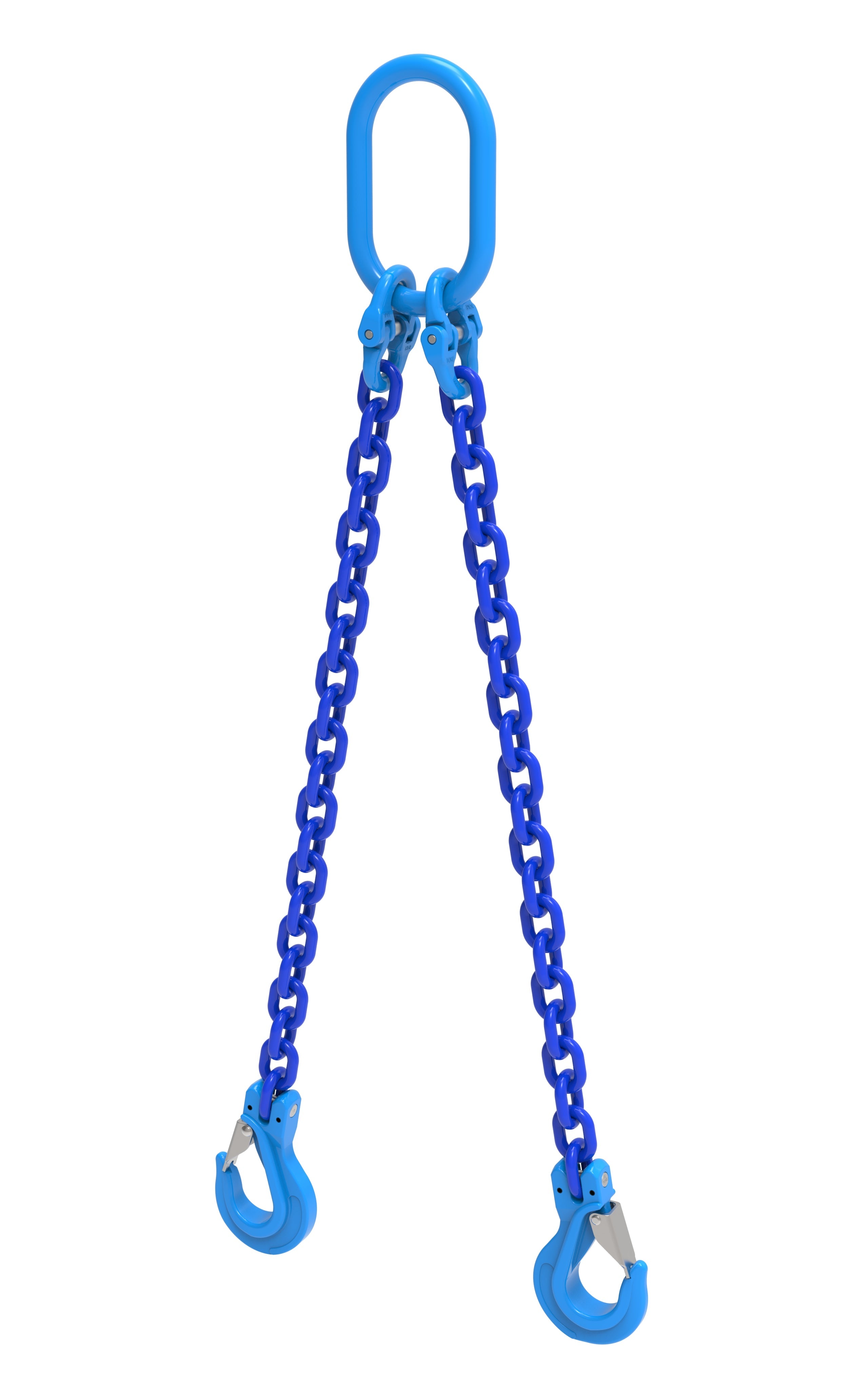 William Hackett 3/8" Chain Sling, 2-Leg (Grade 100) 12,400lbs